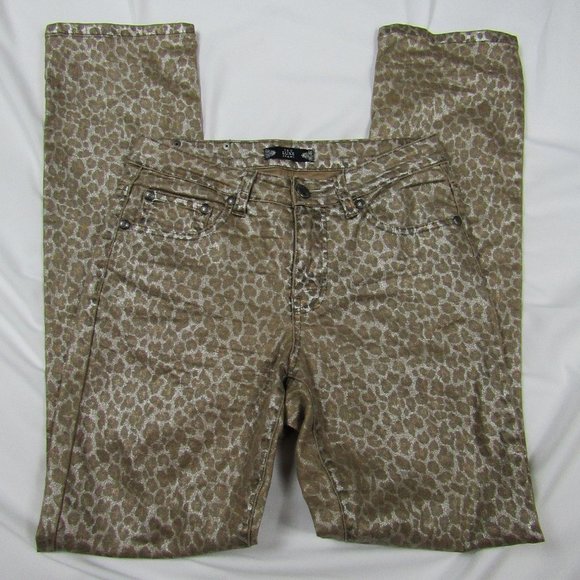 Woman's | Tru Luxe Jeans | Leopard Print | Straight Leg | Size 26 - Picture 3 of 7